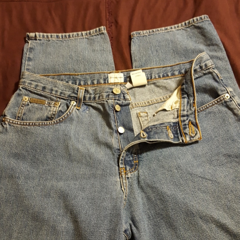 Vintage Calvin Klein button fly jeans